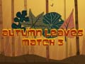 Spiel Herbstblätter Match 3 Online