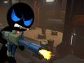 Spiel Stickman Bewaffneter Assassine Kalter Raum Online