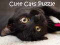 Spiel Niedliche Katzen Puzzle Online