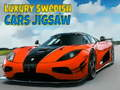 Spiel Luxus schwedische Autos Puzzle Online