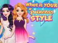 Spiel Was ist dein Prinzessinnenstil? Online