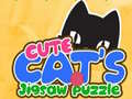 Spiel Niedliche Katzen-Puzzle Online