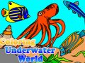 Spiel Färbung Unterwasserwelt Online