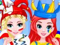 Spiel Лучшие друзья: Чемпионат мира по раскраске лиц Online