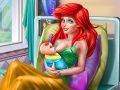 Spiel Prinzessin Meerjungfrau: Geburt der Mama Online