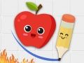 Spiel Fruchtflucht: Linie Zeichnen Online