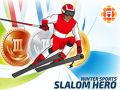 Spiel Wintersportarten: Slalomheld Online