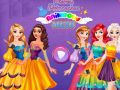 Spiel Disney-Prinzessinnen: Regenbogenkleider Online