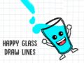 Spiel Glückliches Glas: Linien Zeichnen Online