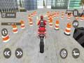 Spiel Motorrad-Parkplatz: Motorrad-Rennabenteuer 3D Online