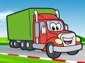 Spiel Glückliche Lastwagen Ausmalen Online