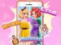 Spiel Westliche vs. koreanische Glashaut-Routine Online