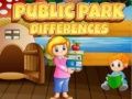 Spiel Unterschiede im öffentlichen Park Online