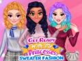 Spiel Mach dich bereit mit mir: Prinzessinnen-Pullover-Mode Online