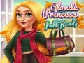 Spiel Herbsttrends für die Blonde Prinzessin Online