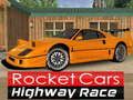 Spiel Raketenautos auf der Autobahn-Rennspiel Online