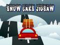 Spiel Schneeautos Puzzle Online