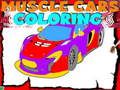 Spiel Muscle Cars Ausmalen Online