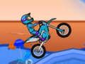 Spiel Sonnenuntergang Fahrradfahrer - Motocross Online