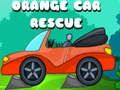 Spiel Orangenes Auto retten Online
