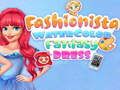 Spiel Fashionista Aquarell Fantasie Kleid Online