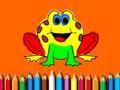 Spiel Zur Schule zurück: Frosch Malbuch Online