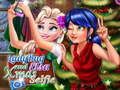 Spiel Ladybug und Elsa Weihnachts-Selfie Online