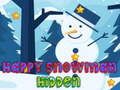 Spiel Glücklicher Schneemann versteckt Online
