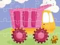 Spiel Süße Kinder Lastwagen Puzzle Online