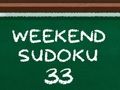 Spiel Wochenend Sudoku 33 Online