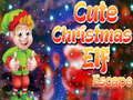 Spiel Niedlicher Weihnachtswichtel-Flucht Online