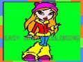 Spiel Einfaches Bratz Ausmalen Online
