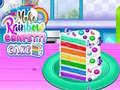 Spiel Mache einen Regenbogen-Konfetti-Kuchen Online