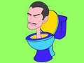 Spiel Skibidi Toiletten Ausmalen Online