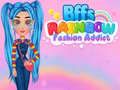 Spiel Freundinnen Regenbogen: Mode-Süchtige Online