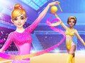 Spiel Mädchen-Verkleidungsspiel: Gymnastik Online