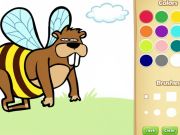 Spiel Lustiges Tier Malbuch für Kinder Online
