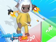 Spiel Hübsche Schafe rennen Online