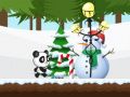 Spiel Weihnachts-Panda-Lauf Online
