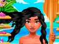 Spiel Polynesische Prinzessin: echte Haarschnitte Online