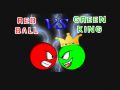 Spiel Roter Ball gegen Grünen König Online Spiel Roter Ball gegen Grünen König Online