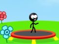 Spiel Trampolin Strichmännchen Online