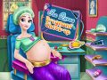 Spiel Schwangerschaftsuntersuchung der Eisprinzessin Online