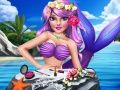 Spiel Makeup-Stil der Prinzessin Meerjungfrau Online