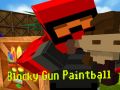 Spiel Blockige Waffen Paintball Online