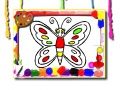 Spiel Schmetterlings Malbuch Online
