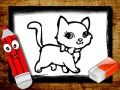 Spiel Zurück zur Schule: Tiere Malbuch Online