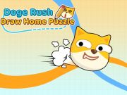 Spiel Doge Rush zeichnen nach Hause Rätsel Online