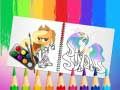 Spiel Süßes Pony Malbuch Online