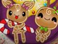 Spiel Weihnachtslebkuchen - Farb mich Online
